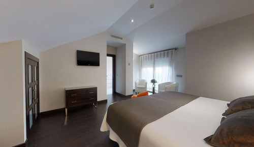 Suite, Sea View (Duplex, Solarium 2 adults +children)