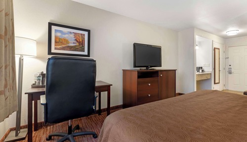 Standard Room, 1 Queen Bed, Non Smoking, Fireplace (Shower Only)