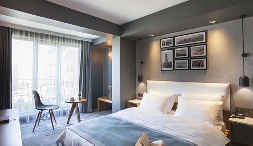Deluxe Double or Twin Room, Smoking, City View