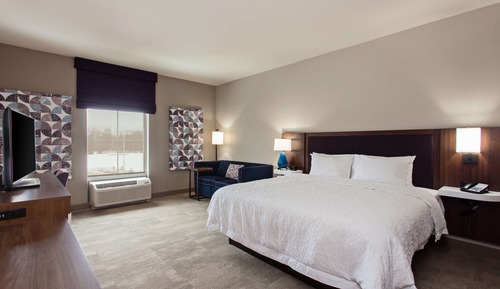 Room, 1 King Bed, Refrigerator & Microwave