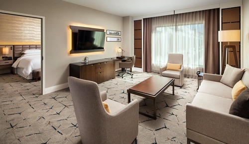 Junior Suite, 1 King Bed with Sofa bed (Mobility Accessible, Roll-In Shower)