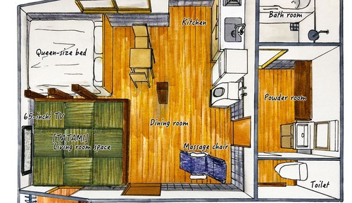 Observation bath ~attic~ Non-smoking