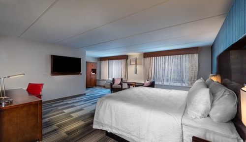 Junior Suite, 1 King Bed, Corner (Mobility/Hearing Access, Roll-In Shwr)
