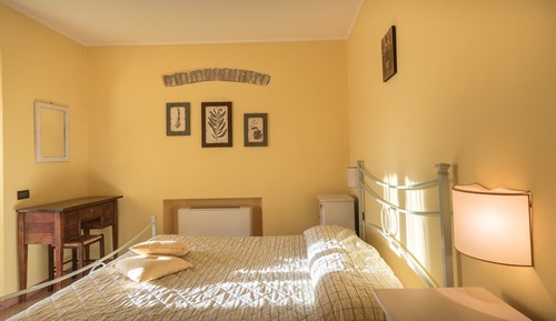 Deluxe Double Room, 1 Queen Bed, Terrace, Garden View (La Mimosa)