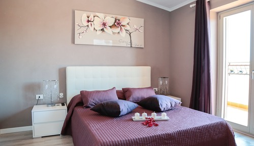 Deluxe Double Room, Terrace, City View