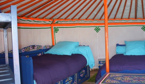 Standard Tent, Shared Bathroom