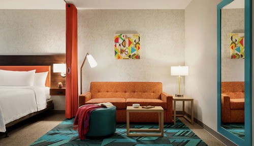 Studio, 2 Queen Beds, Accessible, Bathtub