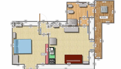 Superior Apartment, Balcony