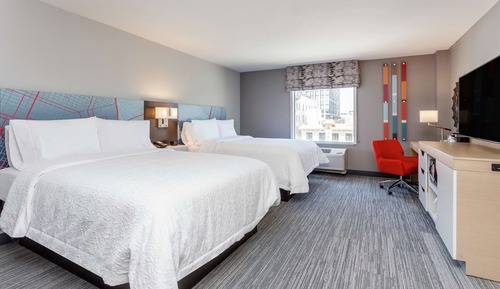 Room, 2 Queen Beds, Refrigerator & Microwave