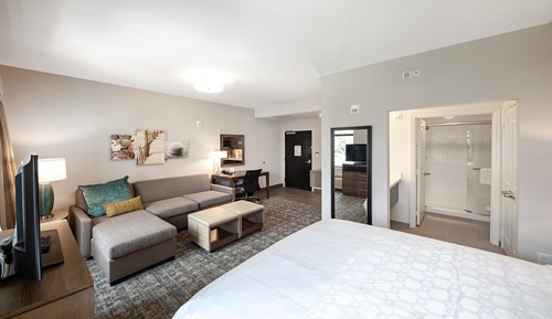 Studio Suite, 1 Queen Bed, Accessible, Kitchen (Communications, Mobility)