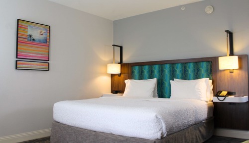 King bed