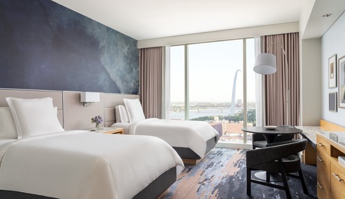 Room, 2 Double Beds, Non Smoking (Arch View Room)