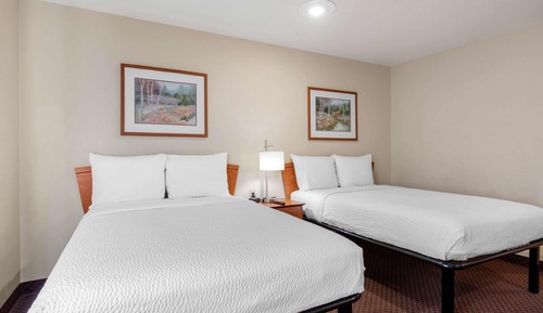 Room, 2 Double Beds, Non Smoking (Efficiency)