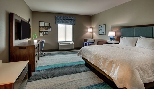 Room, 1 King Bed, Accessible, Refrigerator & Microwave (Hearing)