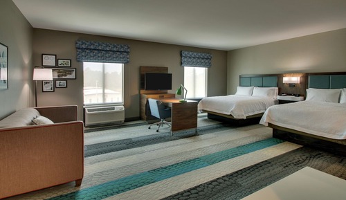 Suite, 2 Queen Beds, Accessible, Bathtub (Refrigerator & Microwave)