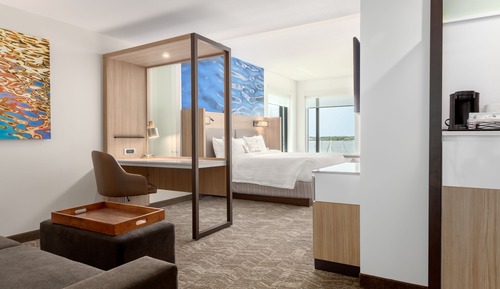 Suite, 1 King, Trundle bed, Water view, Balcony