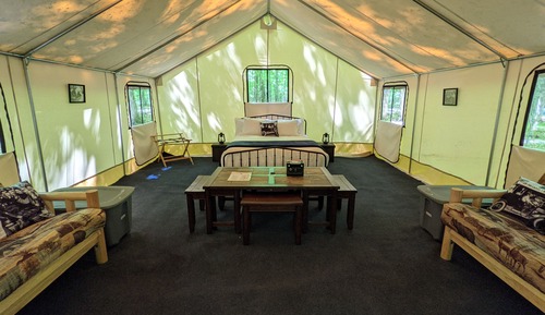 Al Capone's Luxury Tent #10 (Premiere Resort Amenities Included!)