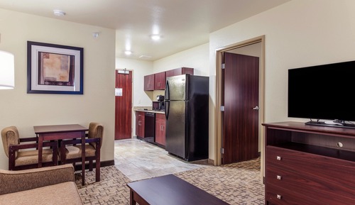 Suite, 1 King Bed with Sofa Bed, Audible/Visual Adapted, Non Smoking (Extended Stay)