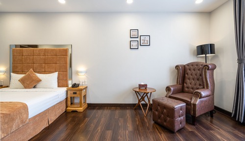 Deluxe Double Room, 1 Queen Bed, Non Smoking, City View