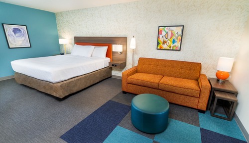 Studio, 1 King Bed, Accessible (Hearing)