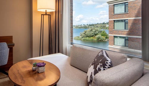Room, 1 King Bed, Lake View (Partial)