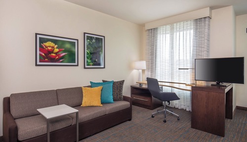 Studio, 1 King Bed with Sofa bed (Hearing Accessible)