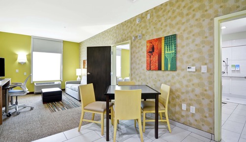 Suite, 1 King Bed, Accessible, Non Smoking (Mobility & Hearing, Roll-in Shower)