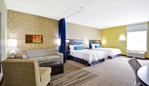 Studio, 2 Queen Beds, Accessible, Non Smoking (Hearing)
