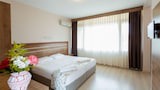 Deluxe Quadruple Room, 1 Bedroom, Sea View