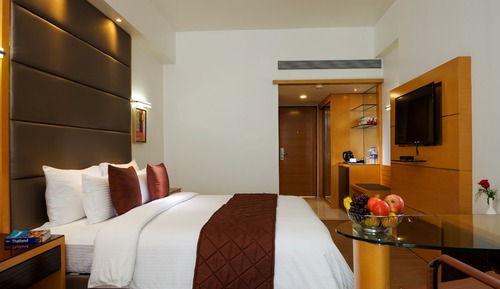 Deluxe Double Room, 1 Bedroom, Accessible, City View
