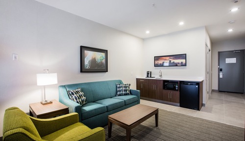 Suite, 1 King Bed (Walk-In Shower)
