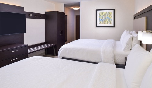 Standard Room, 2 Double Beds, Accessible (Communication, Roll-In Shower)