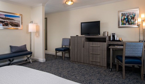 Main Building, 2 Queen Beds, Sea View