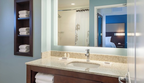 Suite, 1 Bedroom (Mobility/Hearing Access, Roll-In Shwr)
