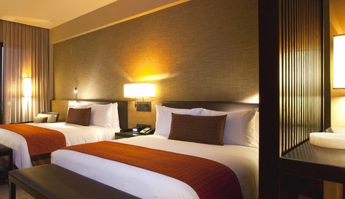 Deluxe Room, 2 Double Beds, Non Smoking, Resort View