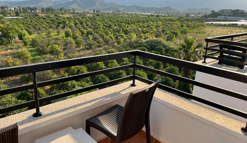Standard Double or Twin Room, Balcony, Pool View