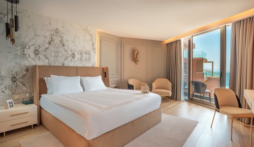 Deluxe Double Room, Balcony, Sea View
