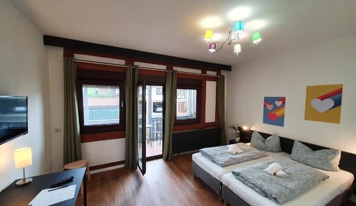 Double Room, Balcony, Hill View