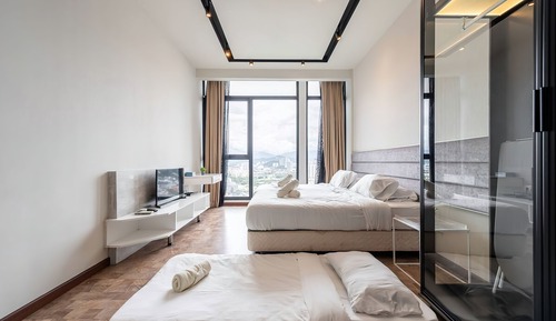 Superior Apartment, 2 Bedrooms, Kitchen, City View