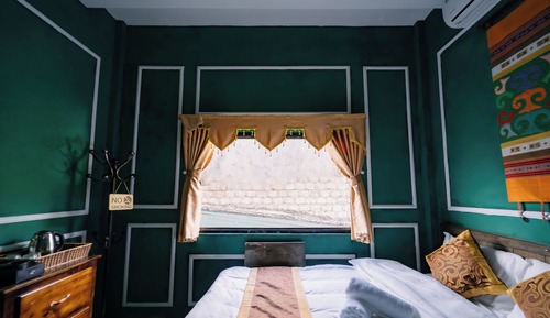 Basic Double Room, Courtyard View