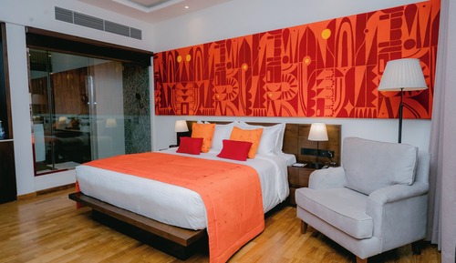 Deluxe Double Room, Balcony, Garden View