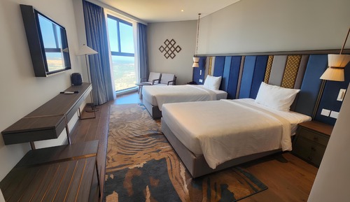 Executive Studio, 2 Twin Beds, Ocean View