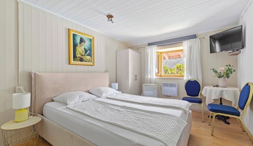 Standard Double Room, Private Bathroom, Partial Lake View