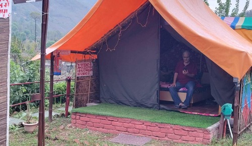 Tent, Non Smoking, Garden Area