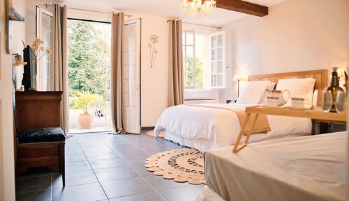 Deluxe Triple Room, Patio, Garden View