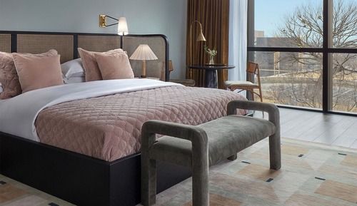 Deluxe Room, 1 King Bed with Sofa bed, City View (King Suite)