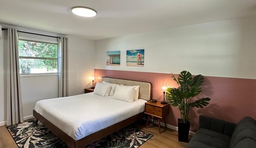 Single Room, 1 King Bed with Sofa bed