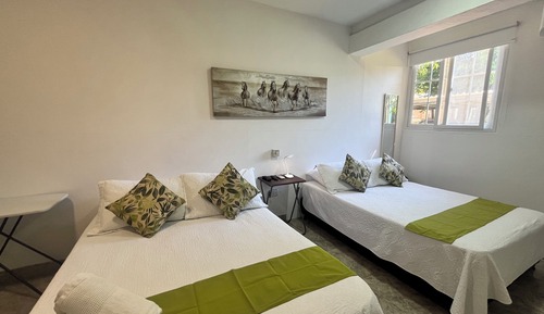 Exclusive Quadruple Room, Balcony, Courtyard View
