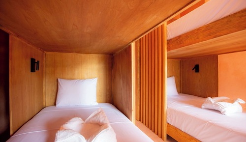 Basic Shared Dormitory, Women only, Balcony, Garden View