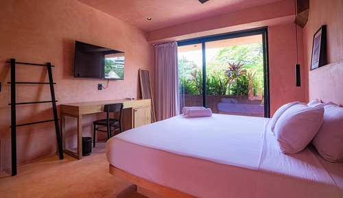 Deluxe Double or Twin Room, Balcony, Garden View